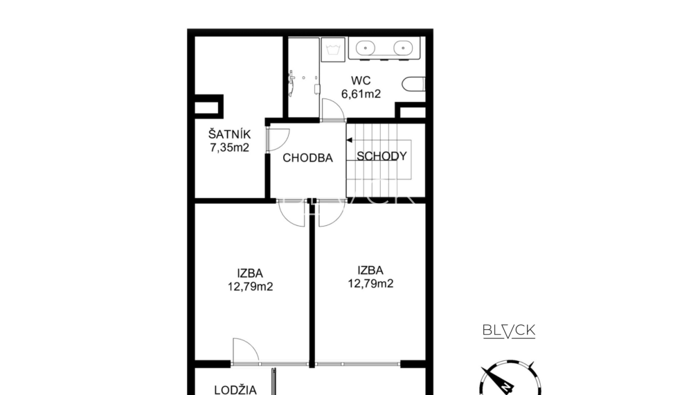 BLVCK – Mezonet vo Flat 75. Nie každý na to má. Ty áno.