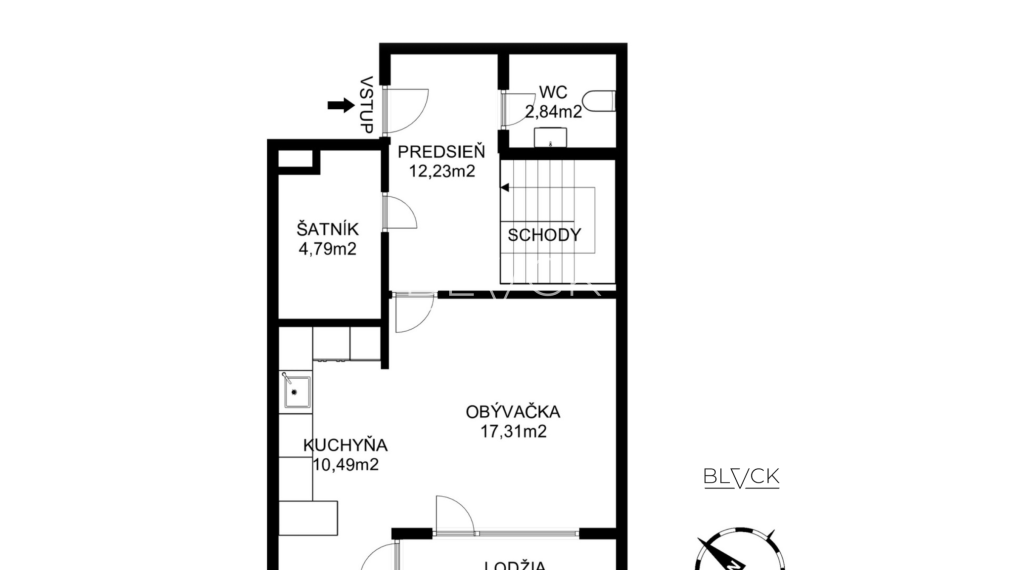 BLVCK – Mezonet vo Flat 75. Nie každý na to má. Ty áno.