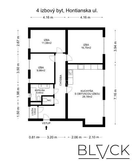 BLVCK - Nivy. Veľký byt. Malé starosti.